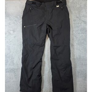 Karbon Ski Pants Mens 2XL Black Thermore Insulated Snowboard Trousers K7129